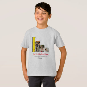 Camiseta Foto Personalizada do Primeiro Dia de Aula - Marco