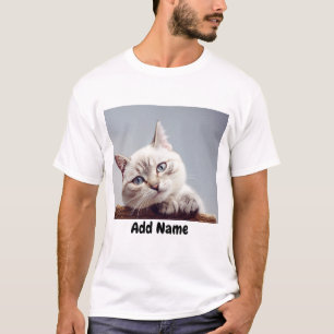 Camiseta Foto Personalizada e Nome Personalizado