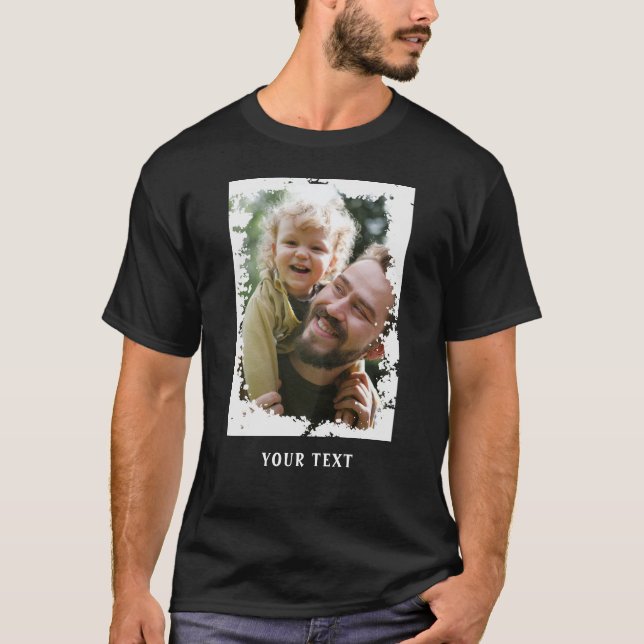 Camiseta Foto personalizada e T-Shirt personalizado (Frente)