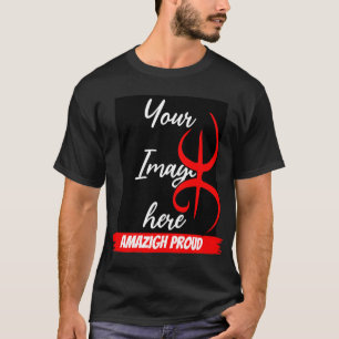 Camiseta Foto personalizada e texto - amazigh