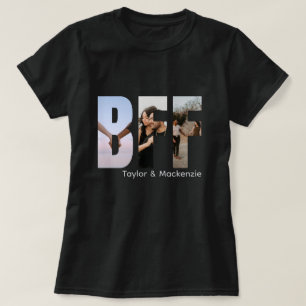 Camiseta Foto Personalizada E Texto Personalizados Amigos B