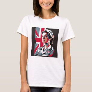 Camiseta Foto personalizada Mãe Mulher Amiga Enfermeira T-S