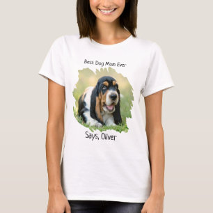 Camiseta Foto personalizada - Melhor Cachorro Mãe