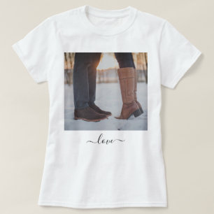 Camiseta Foto personalizada - Mostre seu presente romântico