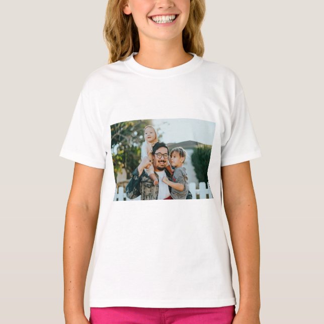 Camiseta Foto personalizada personalizada (Frente)