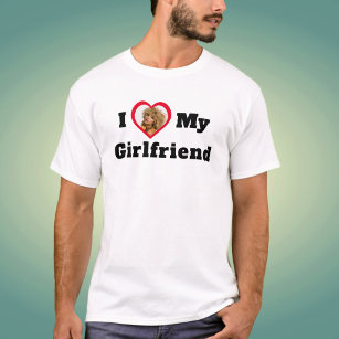 Camiseta Foto personalizada personalizada que amo meu Namor