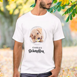 Camiseta Foto Personalizada Pet Puppy Puppy Pet Do Cão-Gran