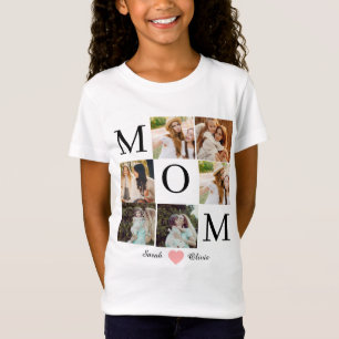 Camiseta foto personalizada presente para o dia das mães