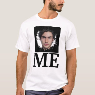 Camiseta Foto personalizada que me vende em um modelo