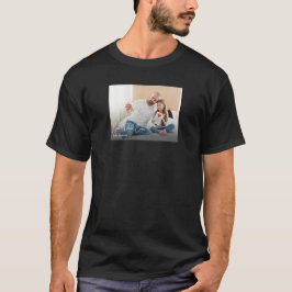 Camiseta Foto Personalizada Simples do Melhor Pai