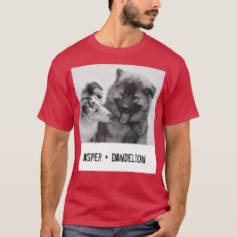Camiseta Foto personalizada simples e moderna do Pessoas
