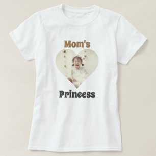 Camiseta Foto personalizável da princesa T-Shirt