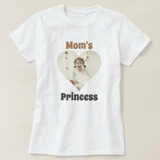 Camiseta Foto personalizável da princesa T-Shirt