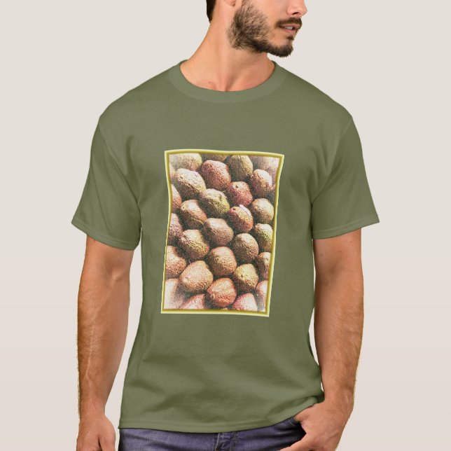 Camiseta Foto "Pile of Avocados". Compre agora (Frente)