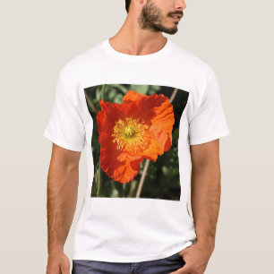Camiseta Foto Quadrada - Papoula Laranja