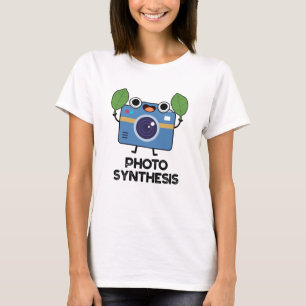 Camiseta Foto Síntese Funny Camera Pun