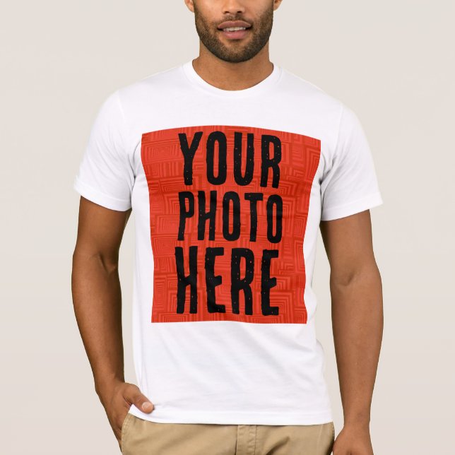 CAMISETA FOTO T-SHIRT PERSONALIZADAS T-SHIRT (Frente)