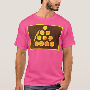 Camiseta Foto "Triângulo de Metade Laranjas". Compre agora