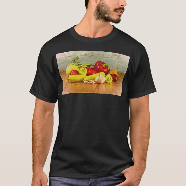 Camiseta Foto "Vegetais". Compre agora (Frente)