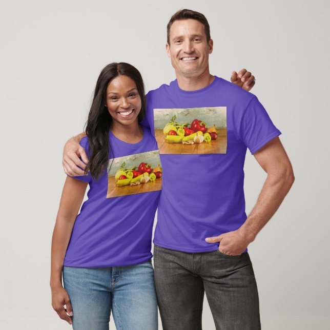Camiseta Foto "Vegetais". Compre agora (Unissex)