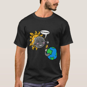 Camiseta Fotobomb! Eclipse Solar Total Gráfico Adorável 202