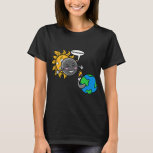 Camiseta Fotobomb! Eclipse Solar Total Gráfico Adorável 202