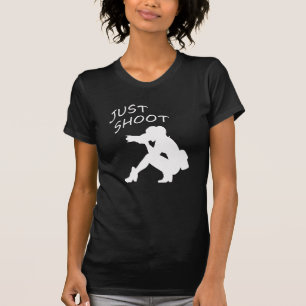 Camiseta Fotógrafa Feminina Apenas Dispara