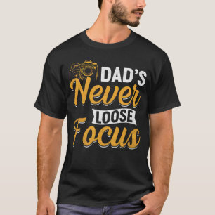 Camiseta Fotografador Fotografia Pai nunca perde F