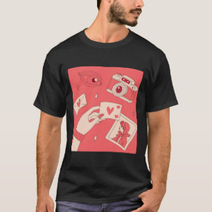 Camiseta Fotografia Amar Câmera Digital Arte Ilustração