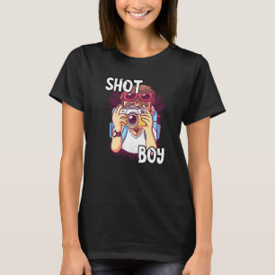 Camiseta Fotografia da câmera fotográfica Shot Boy Fotograf