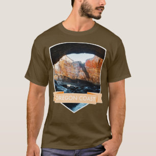 Camiseta Fotografia da CavernaViagem do Oregon na PNW