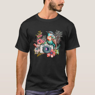 Camiseta Fotografia da Natureza Amor Flores e Borboletas C