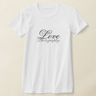Camiseta Fotografia de amor bonito