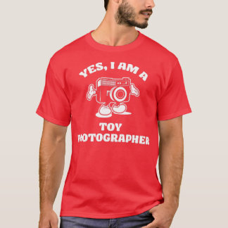Camiseta Fotografia de Brinquedos - Câmera Fotográfica Mini