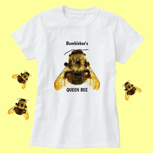Camiseta Fotografia de BumbleBee Queen Bee (Criador carregado)