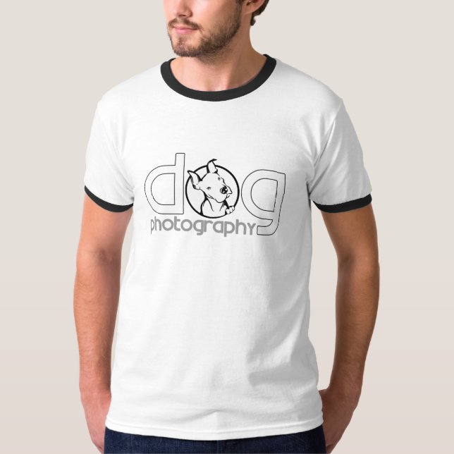 Camiseta fotografia de cão (Frente)