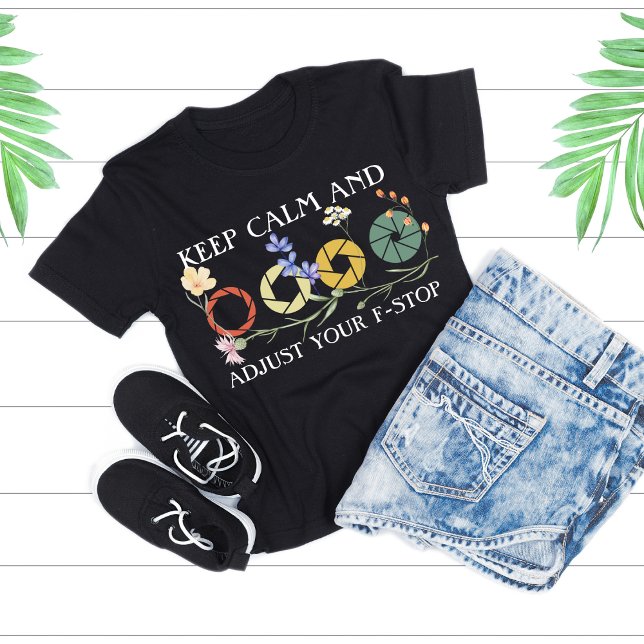 Camiseta Fotografia de girassol engraçado F-stop (Criador carregado)