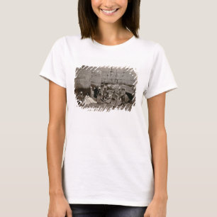 Camiseta Fotografia de grupo no Hall das Colunas, Karnak, T