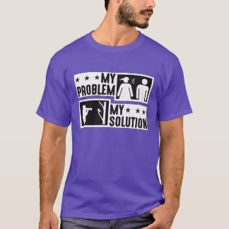 Camiseta Fotografia de Pássaro Meu Problema Meu Pai de Pict