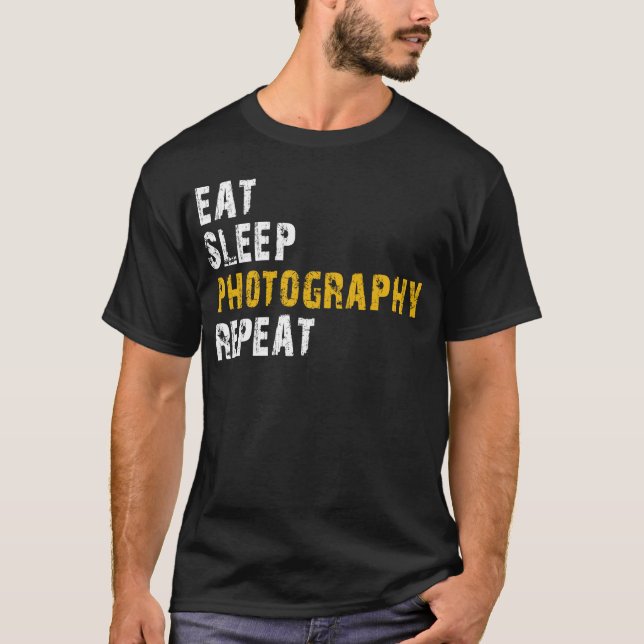 Camiseta fotografia de sono (Frente)
