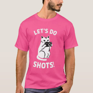 Camiseta Fotografia de Vamos de Fotógrafo Engraçado