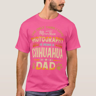 Camiseta Fotografia Divertida Dia dos Pais - Cachorro Pai C
