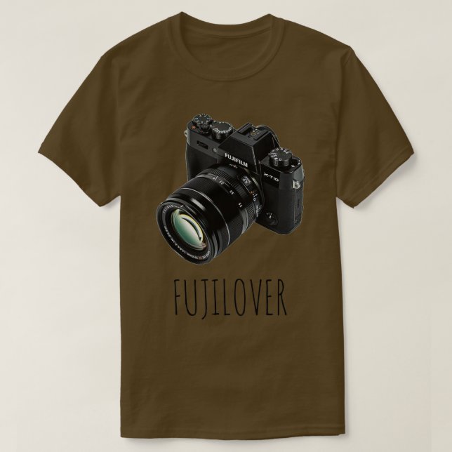 CAMISETA FOTOGRAFIA DO FUJILOVER FOTÓGRAFO (Frente do Design)