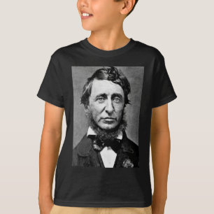 Camiseta Fotografia do retrato de Henry David Thoreau