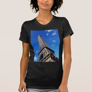 Camiseta Fotografia do Viagem da Torre Eiffel em França