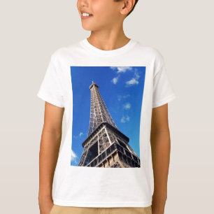 Camiseta Fotografia do Viagem da Torre Eiffel em França