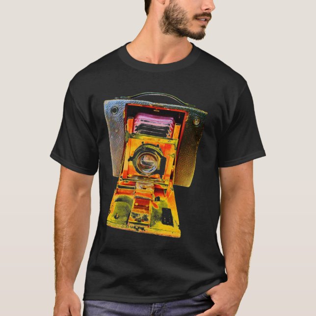 Camiseta Fotografia do vintage (Frente)