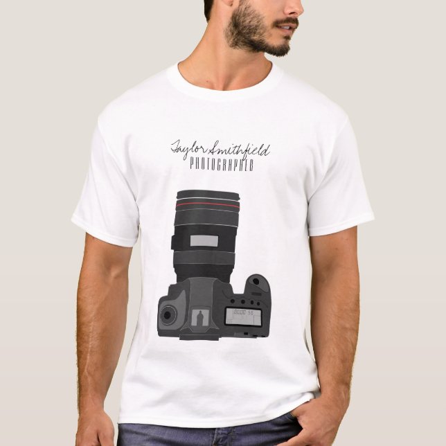 Camiseta Fotografia DSLR (Frente)