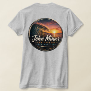Camiseta Fotografia e Música de John Minar