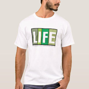 Camiseta fotografia é um caso amoroso com a vida